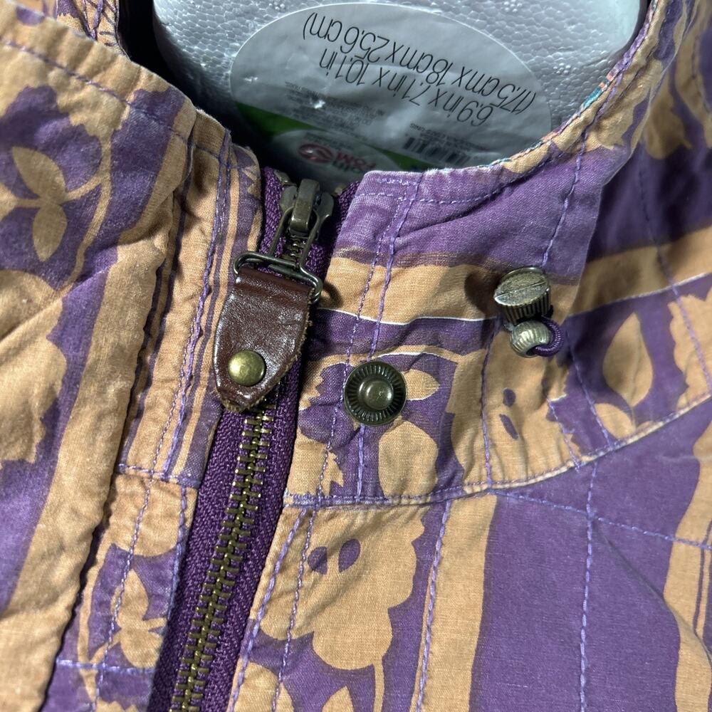 Y2k 2000s Gramicci Retro Anorak Patchwork Jacket Hoodie Mens Small Hawaiian VTG - Picture 10 of 16